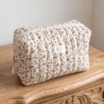 Neceser de Algodón Floral Vintage grande