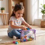 Neceser infantil con glitter Rainbow - Imagen 2