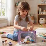Neceser infantil con glitter Rainbow - Imagen 4