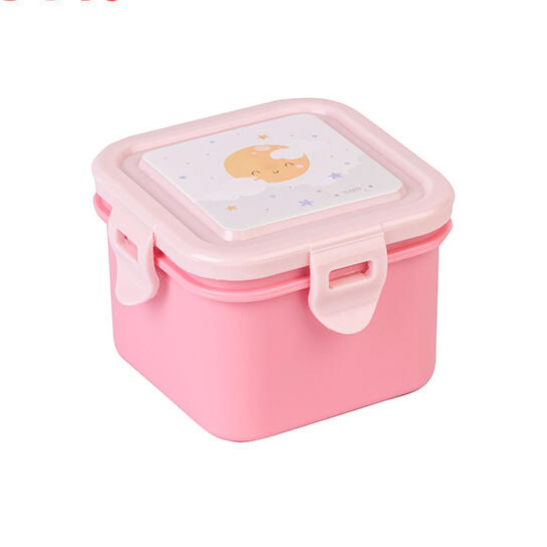 CAJA ALIMENTOS SARO Cajita para alimentos pequeña rosa - Imagen 1