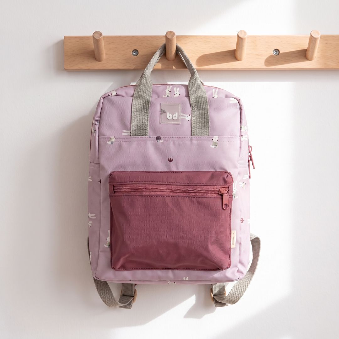 Mochila infantil cole guarderia Bimbidreams (6) Mochila Infantil Mini Rabbits - Bimbidreams - Imagen 1