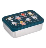 Fiambrera para alimentos acero robots - A little Lovely Company