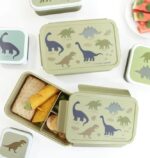 Fiambrera para alimentos Bento dinosaurios - A little Lovely Company - Imagen 2