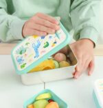 Fiambrera para alimentos acero jungla - A little Lovely Company - Imagen 2