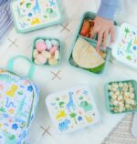 Set de 4 cajitas para alimentos Jungla - A little Lovely Company - Imagen 2
