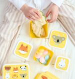 Set de 4 cajitas para alimentos Animales - A little Lovely Company - Imagen 4