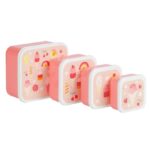 Set de 4 cajitas para alimentos Helados - A little Lovely Company - Imagen 3