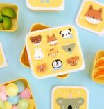 Set de 4 cajitas para alimentos Animales - A little Lovely Company - Imagen 3