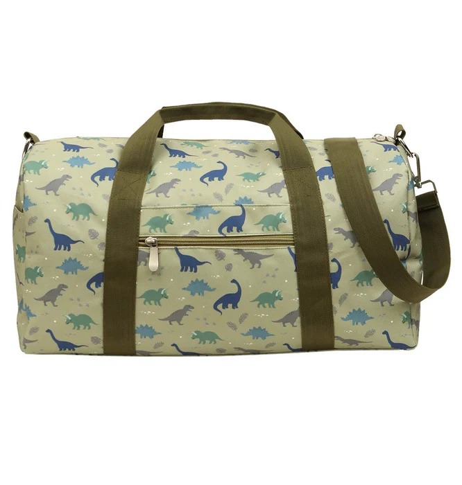 imgi_127_tbdigr07-lr-1-travel-bag-dinosaurs Bolsa de viaje dinosaurios- A little Lovely Company - Imagen 1