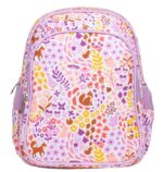Mochila infantil  con bolsillo térmico flores - A Little Lovely Company