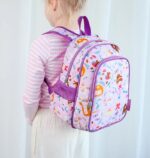 Mochila infantil  con bolsillo térmico princesas - A Little Lovely Company - Imagen 2