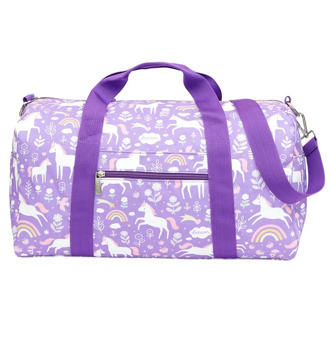 imgi_131_TBUDPU08-LR-1-Travel-bag-Unicorn-dreams Bolsa de viaje unicornios- A little Lovely Company - Imagen 1