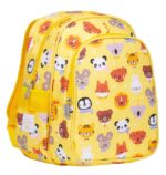 Mochila infantil  con bolsillo térmico animales - A Little Lovely Company