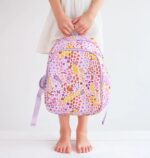 Mochila infantil  con bolsillo térmico flores - A Little Lovely Company - Imagen 3
