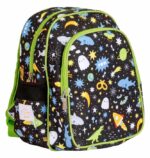 Mochila infantil  con bolsillo térmico galaxia - A Little Lovely Company