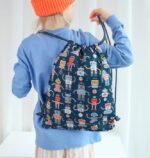 Bolsa multiusos robots- A little Lovely Company - Imagen 3