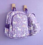 Mochila infantil  con bolsillo térmico unicornios- A Little Lovely Company - Imagen 3