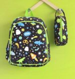 Mochila infantil  con bolsillo térmico galaxia - A Little Lovely Company - Imagen 2