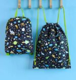 Bolsa multiusos galaxia- A little Lovely Company - Imagen 4
