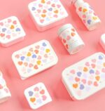 Set de 4 cajitas para alimentos Corazón - A little Lovely Company - Imagen 4