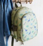 Mochila infantil  con bolsillo térmico dinosaurios - A Little Lovely Company - Imagen 3