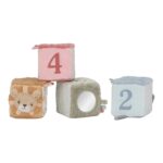 Cubos blanditos apilables safari friends- Little Dutch