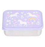 Fiambrera para alimentos acero unicornios - A little Lovely Company - Imagen 5