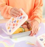 Fiambrera para alimentos acero corazón - A little Lovely Company - Imagen 2