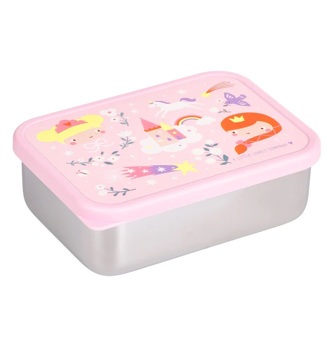 imgi_97_LBSSPR58-LR-2-Stainless-steel-lunch-box-Princesses Fiambrera para alimentos acero princesas - A little Lovely Company - Imagen 1