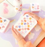 Fiambrera para alimentos acero corazón - A little Lovely Company - Imagen 3