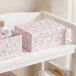 Pack de 6 Cajas de Cartón para Almacenaje Ovejitas Rosado - Imagen 4