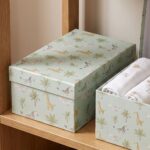 Pack de 6 Cajas de Cartón para Almacenaje Safari Verde - Imagen 4