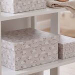 Pack de 6 Cajas de Cartón para Almacenaje Ovejitas Gris - Imagen 3