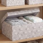 Pack de 6 Cajas de Cartón para Almacenaje Ovejitas Gris - Imagen 6