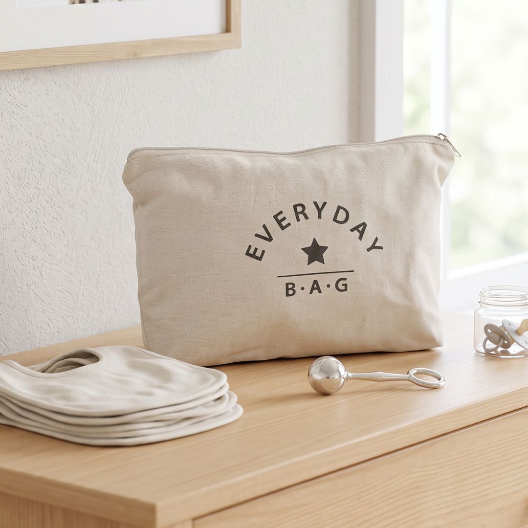 24 Neceser de Algodón Everyday White - Imagen 1