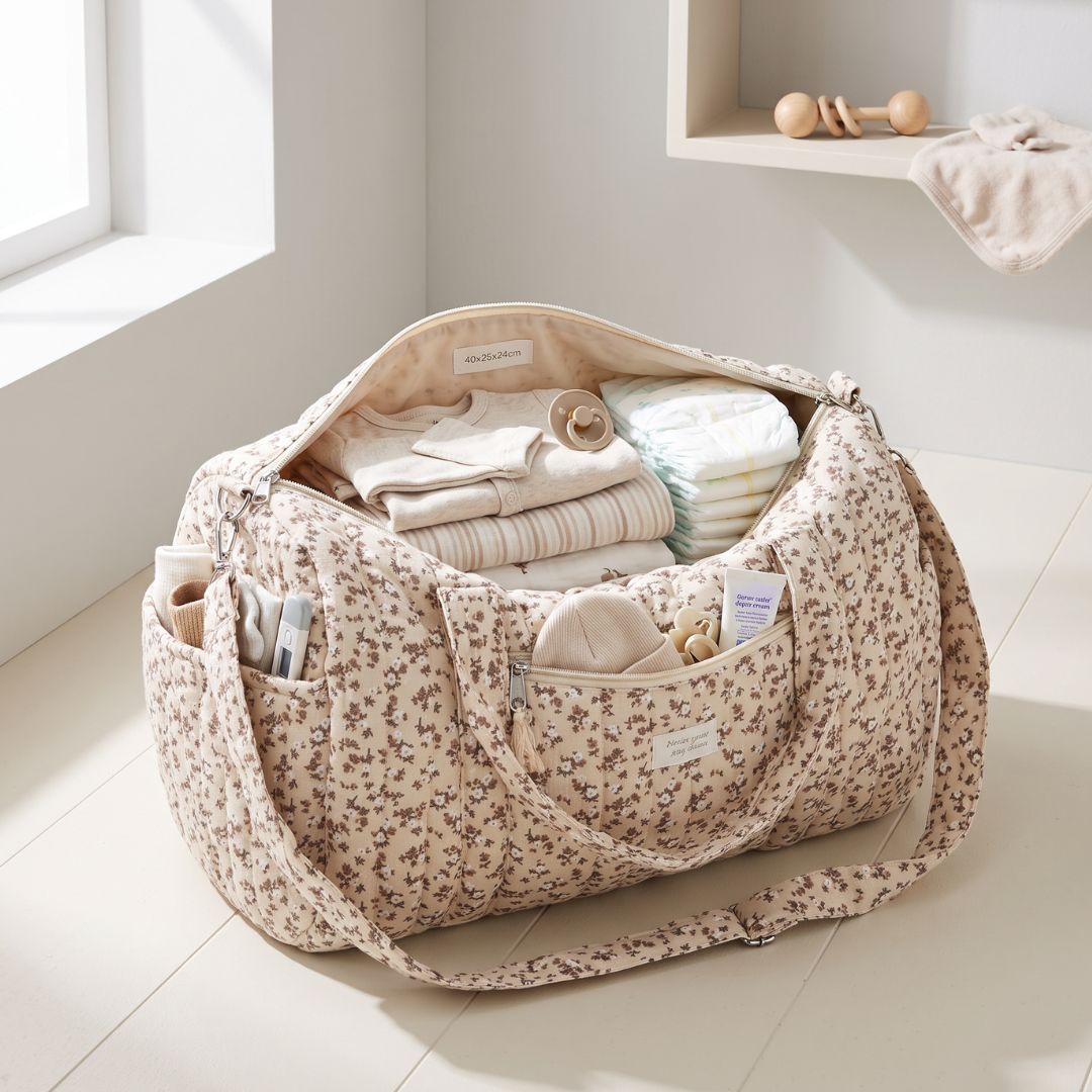28 Bolsa maternal Floral Vintage - Imagen 1