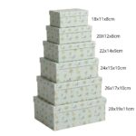 Pack de 6 Cajas de Cartón para Almacenaje Safari Verde - Imagen 5