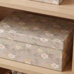 Pack de 6 Cajas de Cartón para Almacenaje Flores Verde - Imagen 5