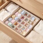 Organizador con 24 departamentos vichy beige - Imagen 3
