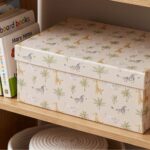 Pack de 6 Cajas de Cartón para Almacenaje Safari Beige - Imagen 6
