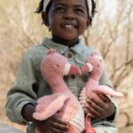 Peluche flamenco 35cm. safari friends-Little Dutch - Imagen 5