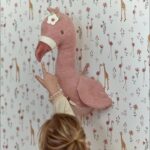 Cabeza de flamenco safari friends-Little Dutch - Imagen 3