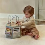 Cubo de actividades safari friends-Little Dutch - Imagen 2
