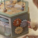 Cubo de actividades safari friends-Little Dutch - Imagen 3