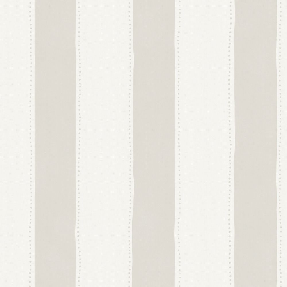 Diseño sin título (61) Papel pintado infantil rayas anchas gris topo - Imagen 1