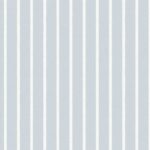 Papel pintado infantil azul con rayas blancas