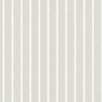 Papel pintado infantil gris topo con rayas blancas
