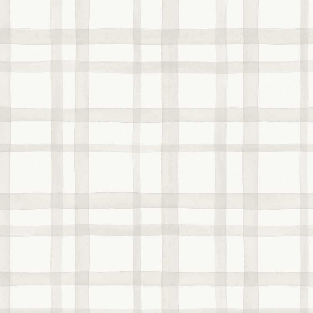 Diseño sin título (79) Papel pintado infantil cuadros gris topo - Imagen 1